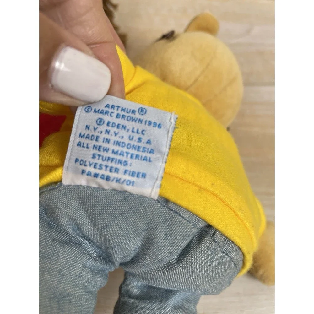 Eden 8” Arthur 15” Francine 8” DW Set Of 3 Lot Stuffed Plush Cloth Dolls